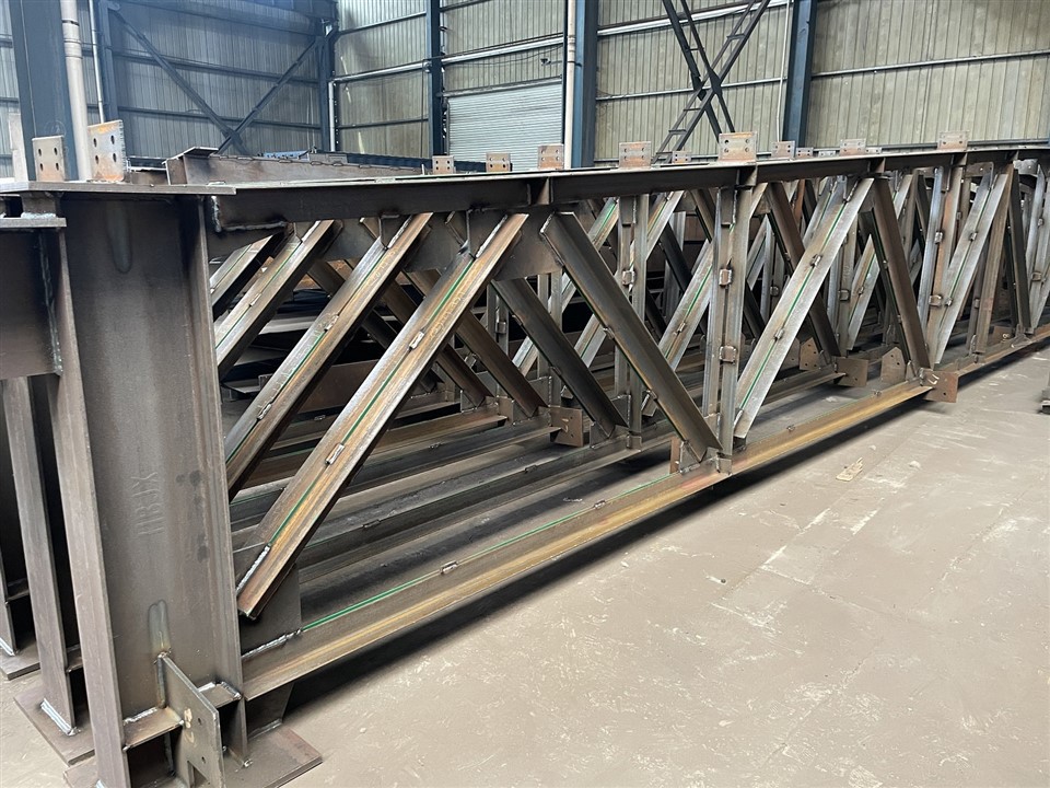 Shaped Steel Truss